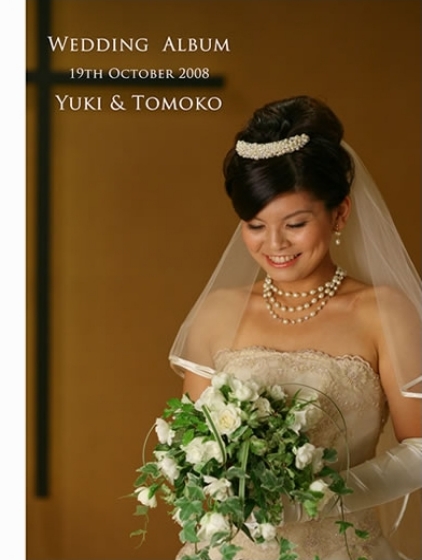 20：マナーハウス島津重富荘−結婚式アルバム作成-アルバムカフェです。