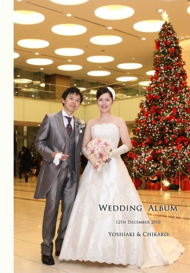 30：東京ドームホテル・銀座ファーストファイブガーデン−結婚式アルバム作成-アルバムカフェです。