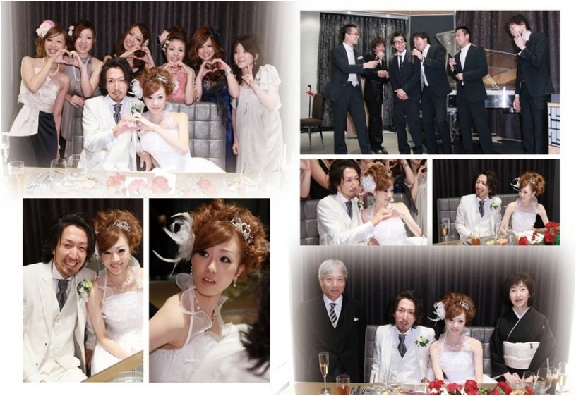 9頁目:結婚式アルバム