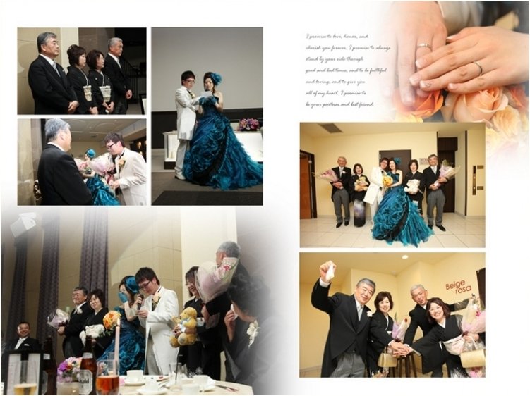 11頁目:結婚式アルバム