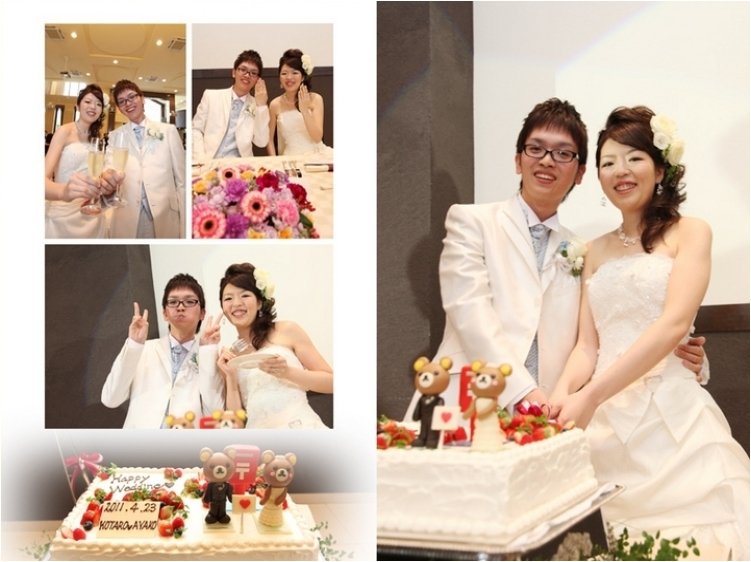 7頁目:結婚式アルバム