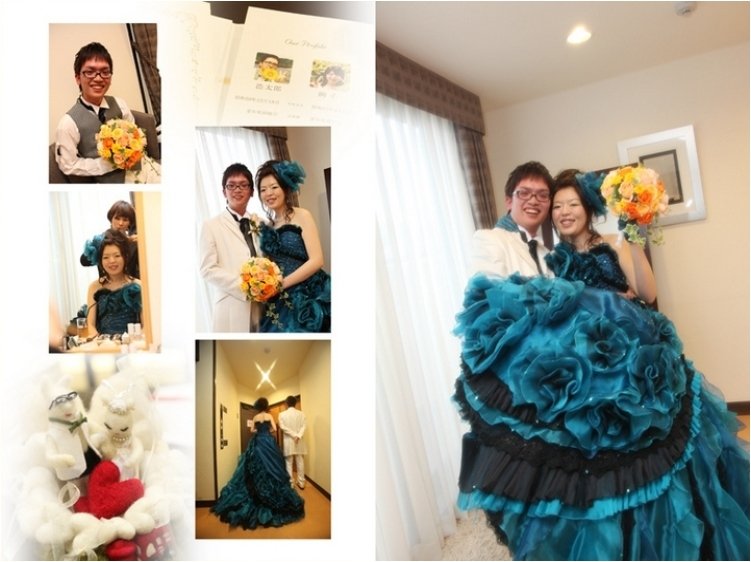 9頁目:結婚式アルバム