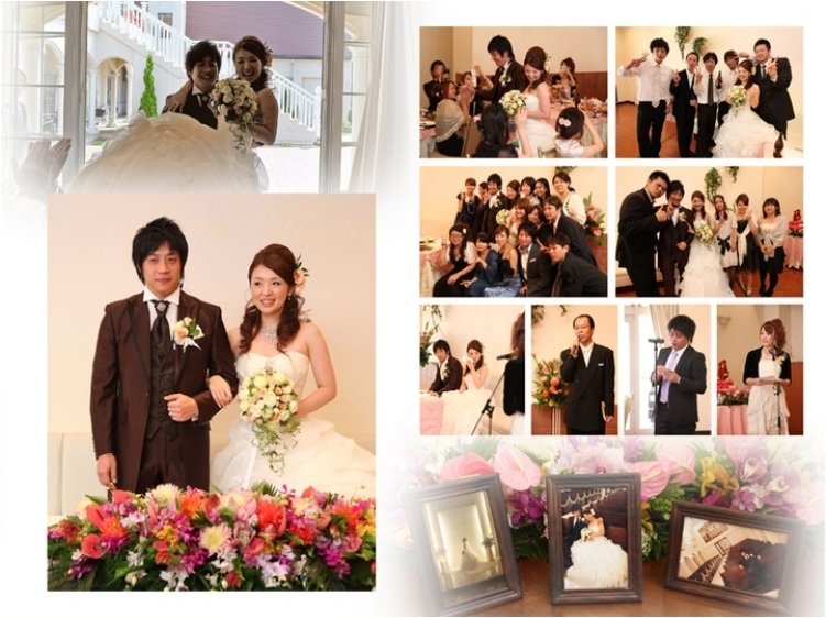 10頁目:結婚式アルバム