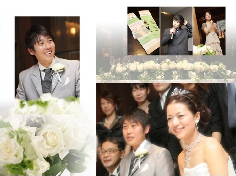 10頁目:結婚式アルバム