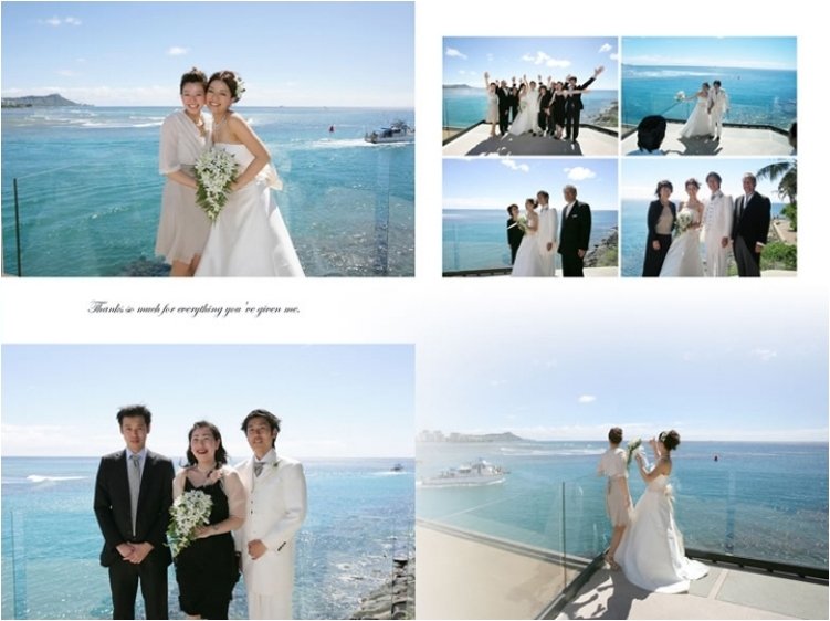 6頁目:結婚式アルバム
