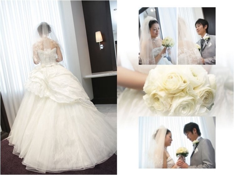 8頁目:結婚式アルバム