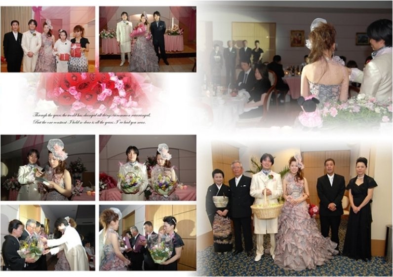 11頁目:結婚式アルバム