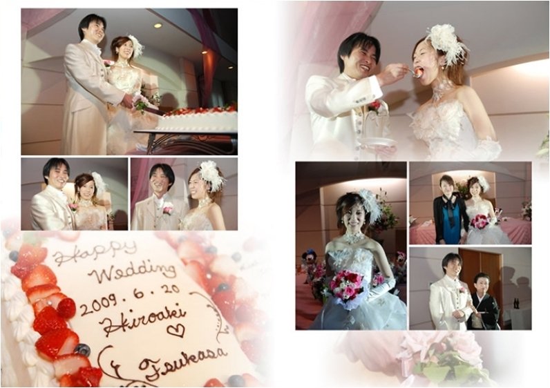 9頁目:結婚式アルバム
