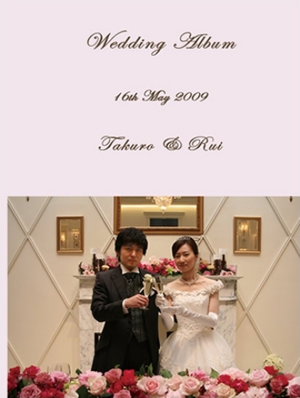 30：アクアテラス迎賓館−結婚式アルバム作成-アルバムカフェです。