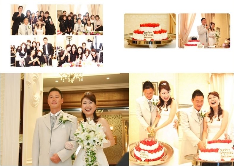 二次会は出し物やゲームに更に会場の盛り上がりが伝わってきます。10頁目:結婚式アルバム