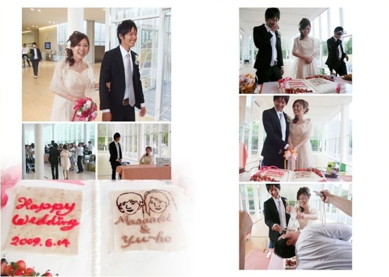 15頁目:結婚式アルバム