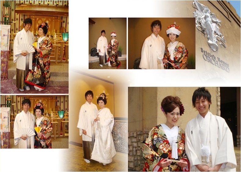 式場はブリティッシュハウスオーチャード。3頁目:結婚式アルバム