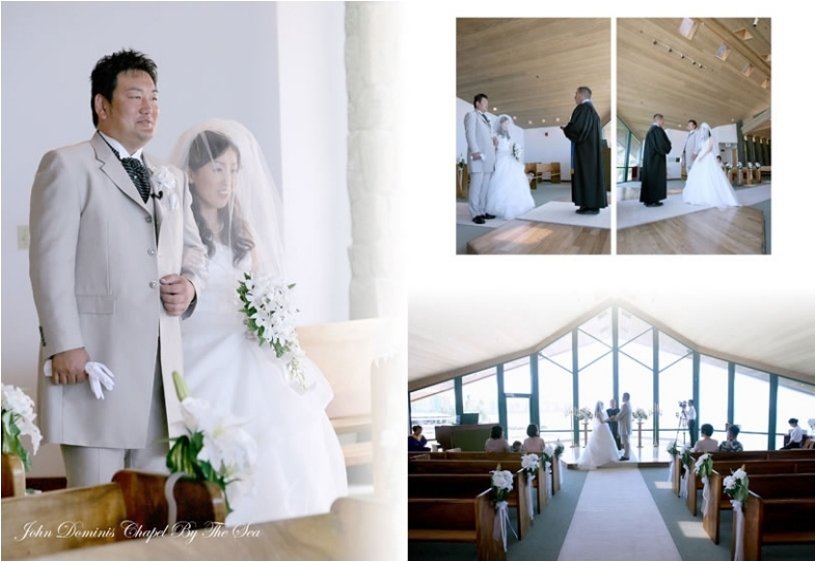 親族の皆さんに見守られた温かい挙式となりました。4頁目:結婚式アルバム