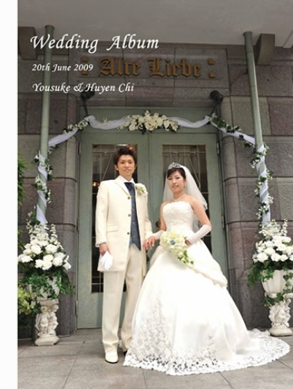 30：カトリック山手教会、アルテリーベ横浜−結婚式アルバム作成-アルバムカフェです。