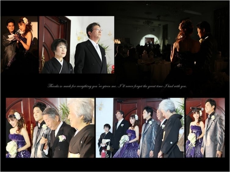 12頁目:結婚式アルバム