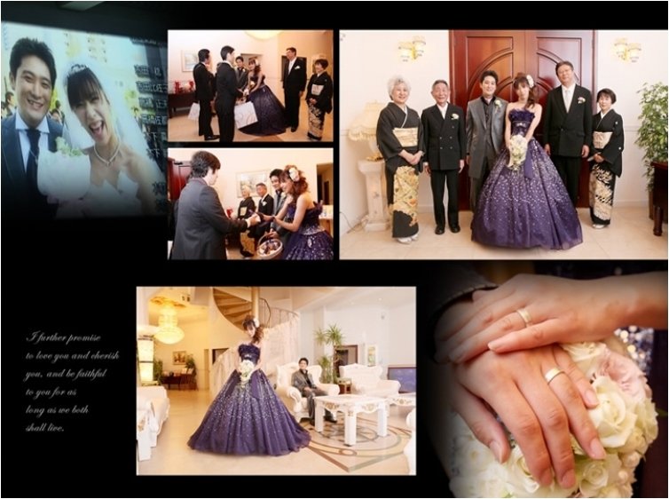 13頁目:結婚式アルバム