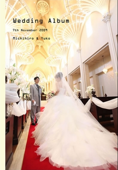 20：セントグレース大聖堂（名古屋）−結婚式アルバム作成-アルバムカフェです。