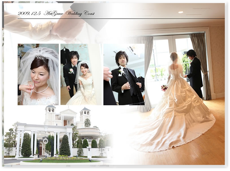 2：アートグレイス・ウェディングコースト（新浦安）−結婚式アルバム−アルバムカフェ