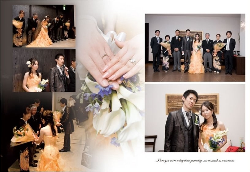 16頁目:結婚式アルバム