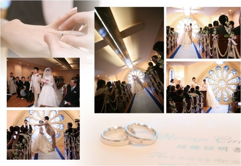 5頁目:結婚式アルバム