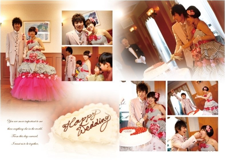 12頁目:結婚式アルバム