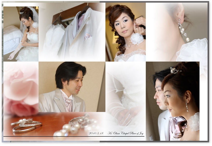 2：モアナサーフライダー、コオリナチャペル−結婚式アルバム−アルバムカフェ