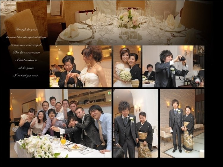 11頁目:結婚式アルバム
