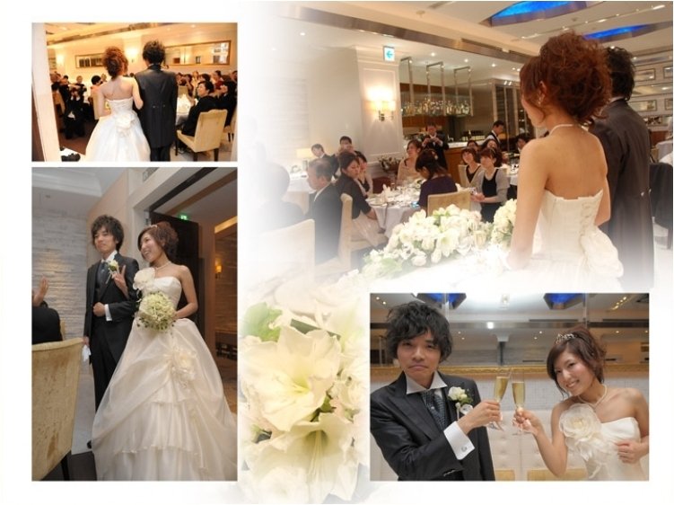 9頁目:結婚式アルバム