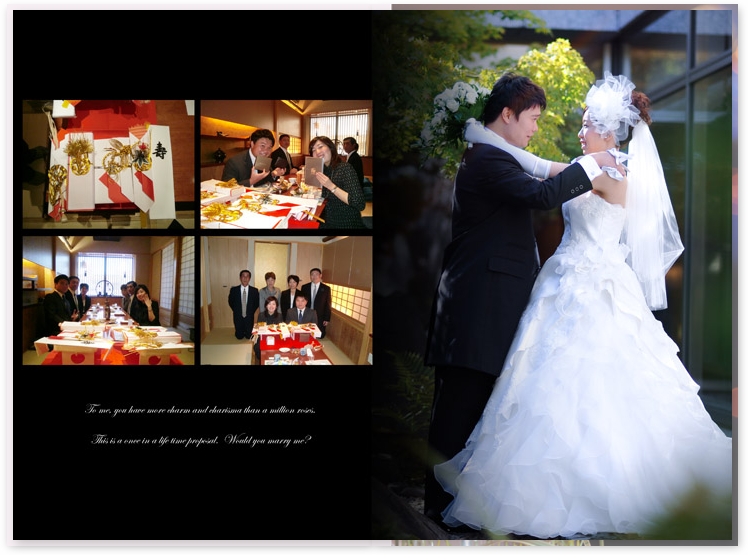 2：結納～挙式～披露宴～二次会−結婚式アルバム−アルバムカフェ