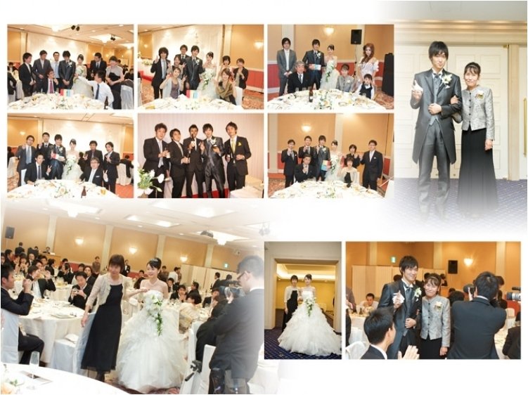 10頁目:結婚式アルバム