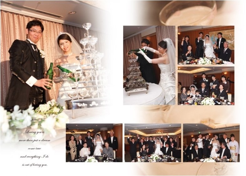 10頁目:結婚式アルバム