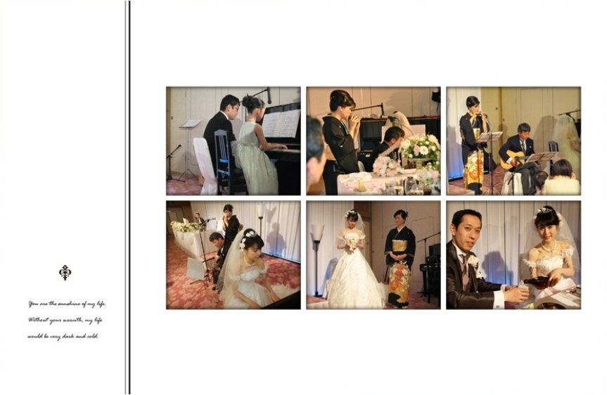 12頁目:結婚式アルバム