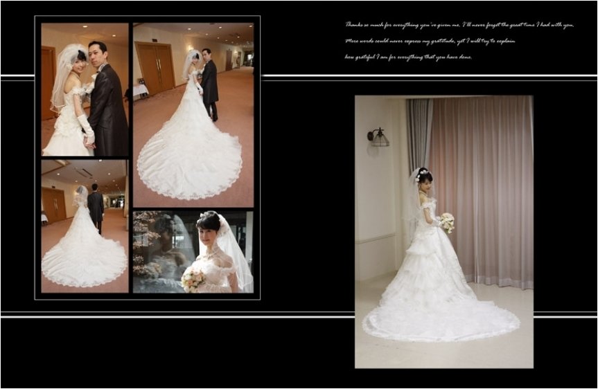 15頁目:結婚式アルバム