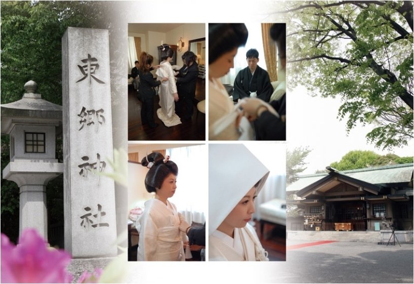 2頁目:結婚式アルバム