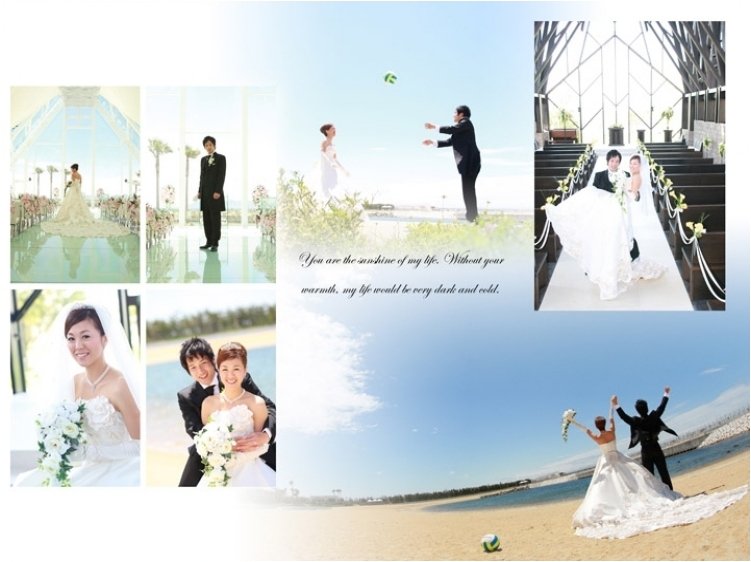 10頁目:結婚式アルバム