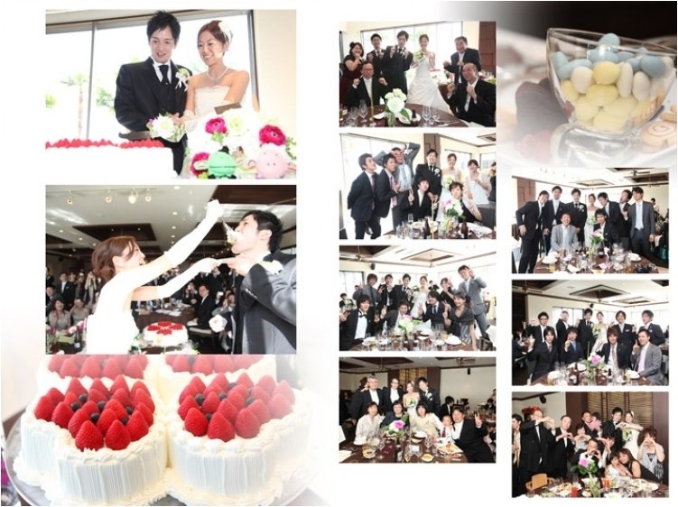 6頁目:結婚式アルバム