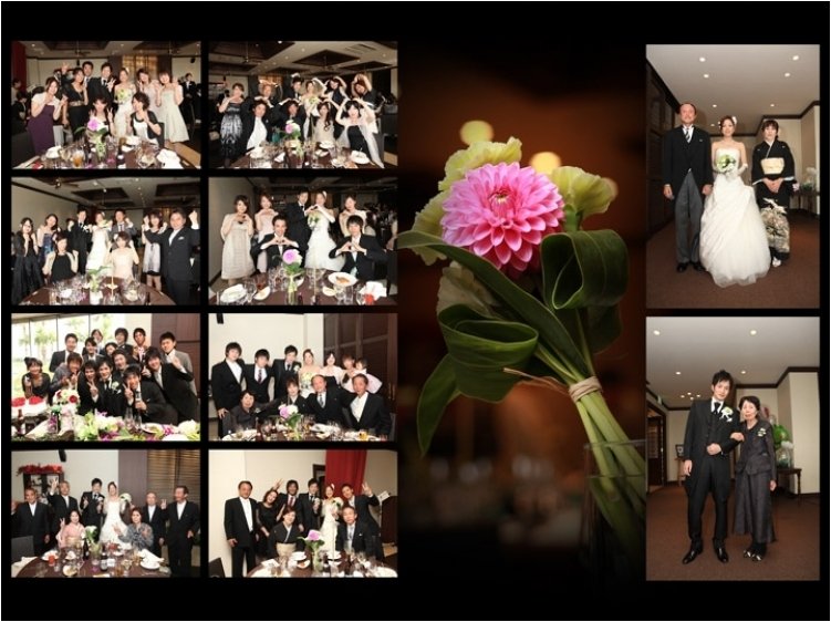 7頁目:結婚式アルバム