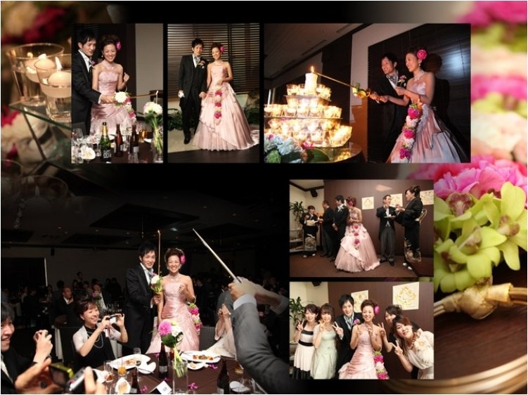 8頁目:結婚式アルバム