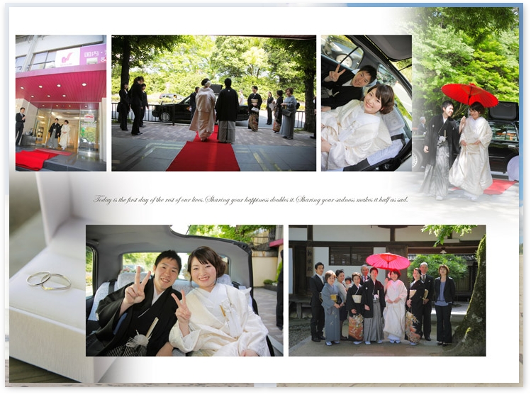 2：神前式＆ロケーション−結婚式アルバム−アルバムカフェ