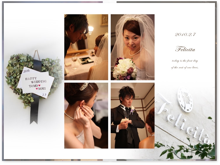2：Ｔ＆Ｇレストランウエディング・フェリチタ表参道−結婚式アルバム−アルバムカフェ