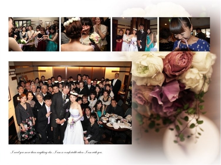 12頁目:結婚式アルバム