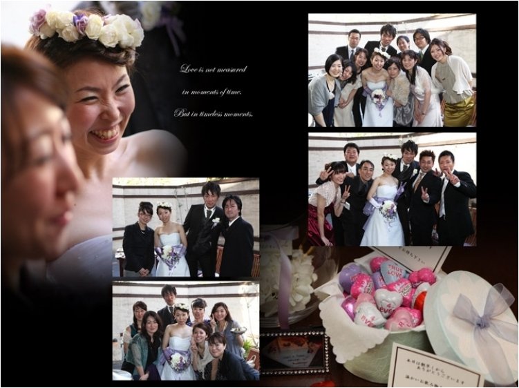 13頁目:結婚式アルバム