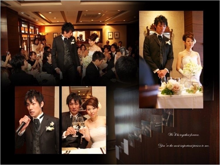 小物アイテムも可愛さと洗練さを感じます。8頁目:結婚式アルバム