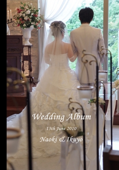 20：チャペルクレール（奈良・大阪・三重）−結婚式アルバム作成-アルバムカフェです。