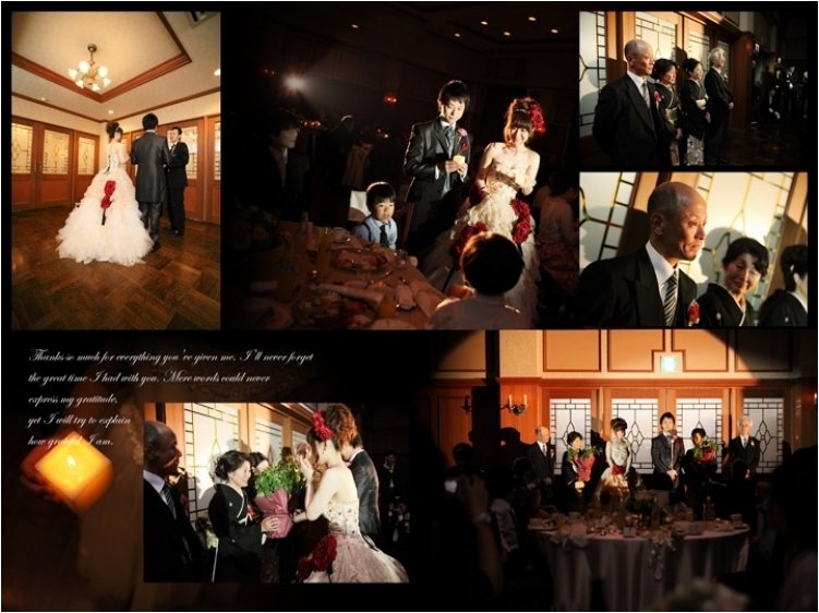 。10頁目:結婚式アルバム