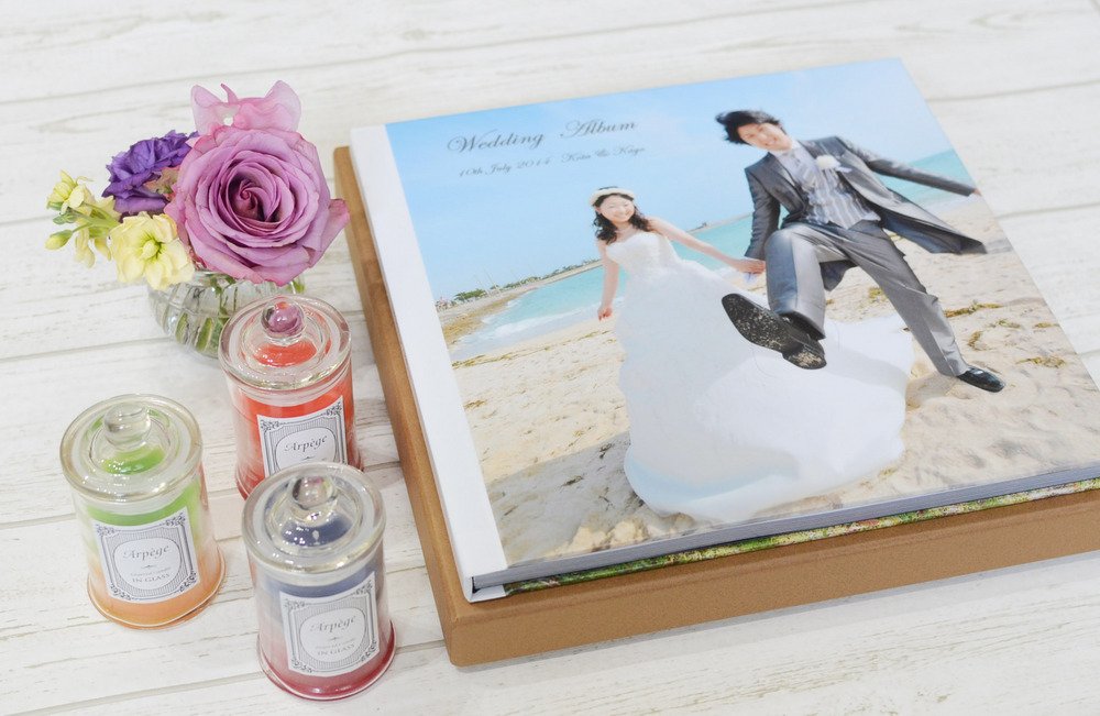 結婚式アルバムの写真