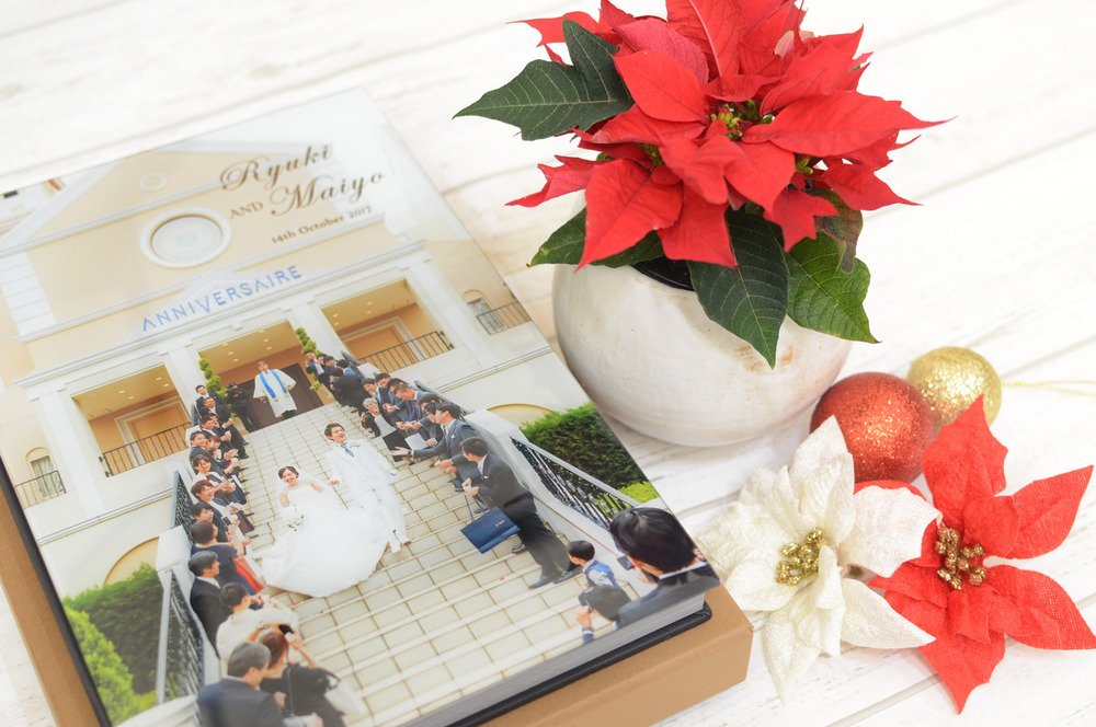 結婚式アルバムの写真