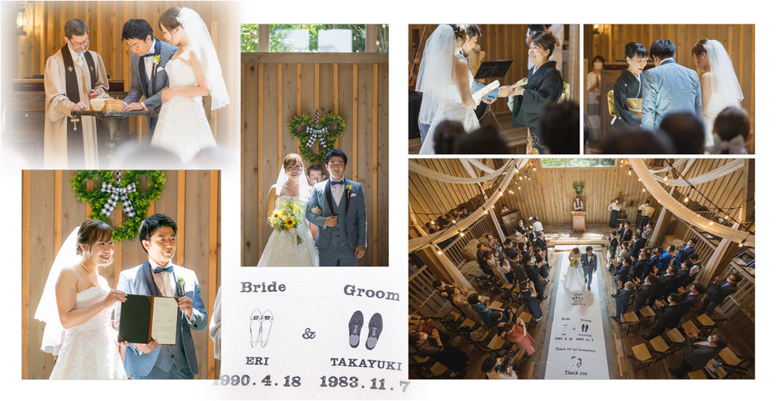 10頁目:結婚式アルバム