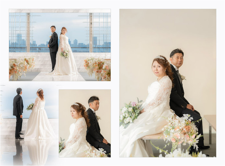 8頁目:結婚式アルバム