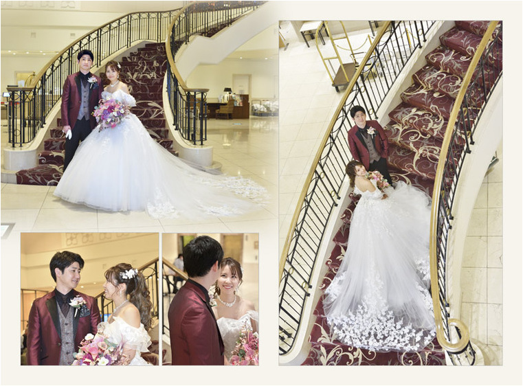 2頁目:結婚式アルバム